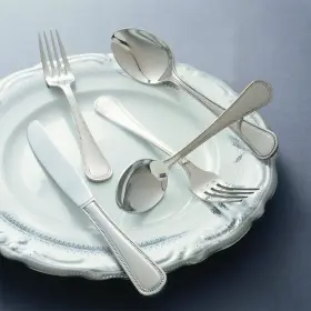 10 Strawberry Street 017794679558 Pearl Salad Fork Set Of 6 Stainless Steel #2