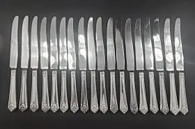 1931 1847 Rogers Bros 1841 Is Silverplate Her Majesty Hollow Knives 18