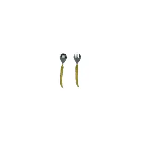 43009 A&b Home Enchanted Silver And Gold Salad Servers Set Of 2
