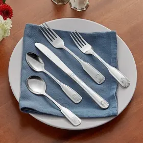 Acopa 400013107350 Atglen 18/0 Stainless Steel Flatware Set With Service For 12 - 60/pack