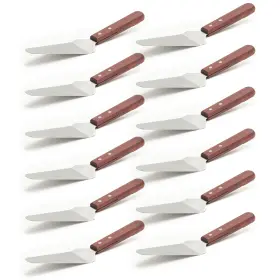 Kt-27 Adcraft 845035035944 Pie Server With Wood Handle 10 Inch Pack Of 12 In Stainless Steel