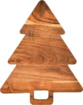 Wl-cb-033 Affinity Decor Organic Acacia Kitchen Cutting Chopping Board Platter Wine Hol