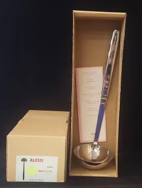 Alessi 003299902453 Rare Strelka Stainless Steel Ladle By Marc Newson