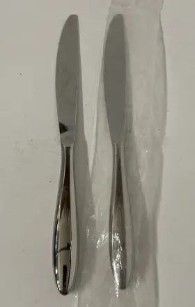 Sc38 Alessi Sc38/6 Dessert Knife Inox 18/10 - Set Of 2 New