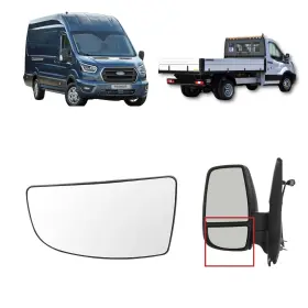 Bk31-17c18-aa Aligoparts For Ford Transit Mk8 2014-2025 T150 T250 T350 Driver Left Side Lower Mirror G