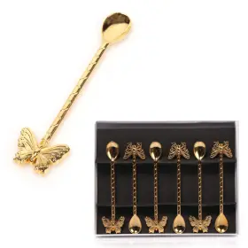 Alisveristime 767809675838 Traditional Ottoman Motif Tea Spoons - Decorative Stirring Sugar