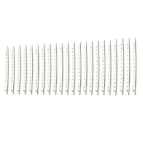 Alnicov 717340826510 22 Pcs Guitar Fretwire 2.7mm Nickel-plated Copper For Frets Finge