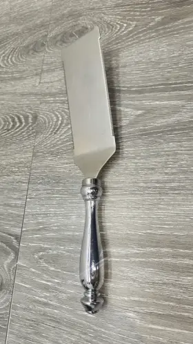8465 Amco Pie Cutter Cake Server 10 Inch Serrated Edges 18/8 Stainless Rust-proof