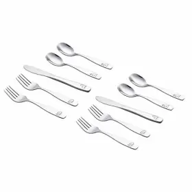Annova 971844220715 Kids Silverware 10 Pieces Childrens Safe Flatware Set Stainless Steel - 4 X #3