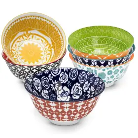 8541919415 Annovero Cereal Bowl - Dishes For Serving Soup Salad Breakfast Decorative
