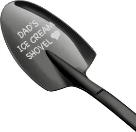 Anyi Electronics Hk Limited 313040611670 Dads Ice Cream Shovel Spoons Funny Engraved Stainless Steel Spoon Gifts