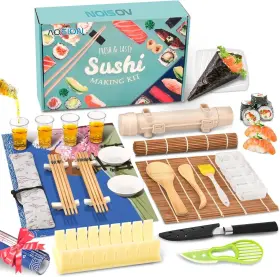 Ao-sc080 Aosion Sushi Making Kit- Premium Kit For Beginners/kids/pros
