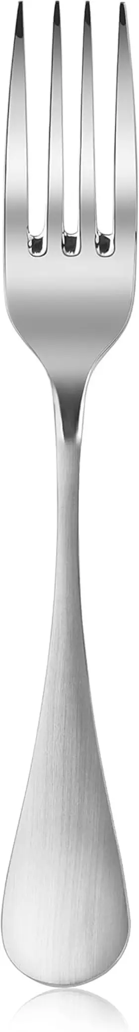1029093 Artaste Rain 18/10 Stainless Steel Matte Dinner Fork 12-piece