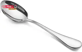 Artaste 313027769738 Rain 18/10 Stainless Steel Silver Set Of 12 Teaspoon 6.25-inch