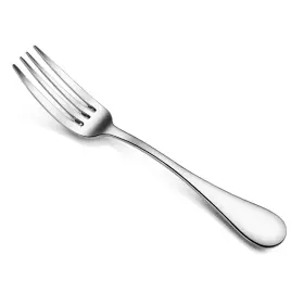 59328 Artaste 735343341984 Rain 18/10 Stainless Steel Dinner Fork 7.6-inch Set Of 12 Silver