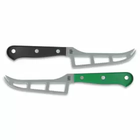 Artenostro 796168949052 M&g 6-1/8 Inch French Cheese Knife - Black And Green Handles Regular Box Set Of