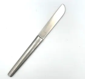 Asf8 As Arthur Salm Mcm Stainless Steel Modern Dinner Knife 8-7/8 Inch Austria Each