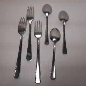Aas3 Atlas Stainless Flatware Dinner Forks 3 Teaspoons #2