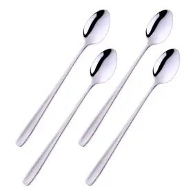 Baikai 679357858485 Long Handle Iced Tea Spoon 8 Inch Coffee Spoons Stainless Steel Cocktail Stirrin