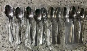 Cva660109 Bali Stainless Steel Tea Spoons Set Of 12