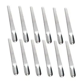 Cn.s20220428001 Bangboom 12 Pack Dessert Spoons Stainless Steel 4.8 Inches Short Cocktail Silver