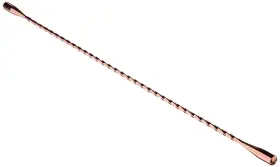 M37020cp Bar Cocktail Stirrer Double End 13 3/16 Inch 33.5 Cm Copper