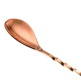 Barfly 765301931100 Teardrop Bar Spoon End 15 3/4 Inch 40 Cm Copper #3