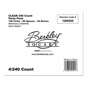 Bep90191 Berkley Square Elegant Dinnerware Polystyrene Assorted Cutlery Heavy-weight #2