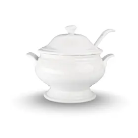 Bia Cordon Bleu Vzs-002 Soup Tureen Set White 7.25 Inch H X 11 L 9.5 W