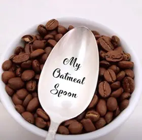 Bigevents20 653854269101 My Oatmeal Spoon Engraved Gift Funny Spoons For Adults Spoo