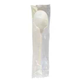 Boardwalk 749507005889 Mediumweight Wrapped Polypropylene Cutlery Soup Spoon White 1 000/carton