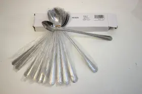 Brand Ware 150000200006 285 Republic Mcd Glossy 10 Inch Iced Tea Spoons Stainless Set Of 12
