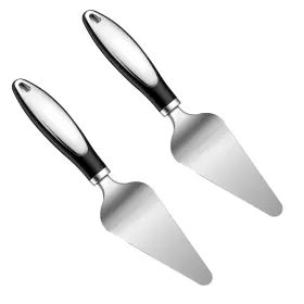 4762sxtt7570 Bremorou 2 Pcs Cake Cutter And Server Pie Spatula Set Stainless Steel Slicer Piz