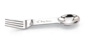 Busy Benny Bbspork23 Spork For Kids And Adults Stainless Steel Bpa-free Utensil Ergonomic Eas