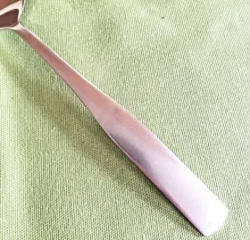 222528 Cambridge Stainless Serving Spoon Madison Pattern 8 1/8 Inch Satin Plain #2