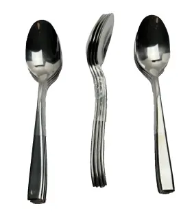 420-852 Cambridge S/4 Aspen Spoons 11-25 Stainless Steel Mirror Finish Qty. 12