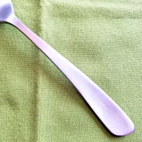 435874 Cambridge Stainless Salad Fork Blake Pattern 7 1/4 Inch Plain Curved Handle #2