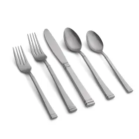 B0d6ptc75g Cambridge 306520ds Riley Rumble 20-pc Flatware Set Svc For 4 18/10 Ss