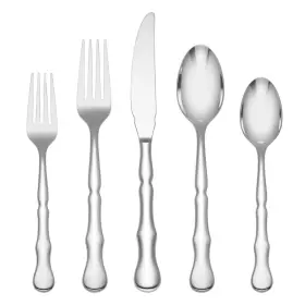 Cambridge B0gkr3l8r4 Silverware Set Amaryllis Mirror 18/10 20 Piece Service For 4
