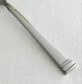 Cbs174 Cambridge Stainless China 3 Teaspoons Horizontal Bands Glossy #2