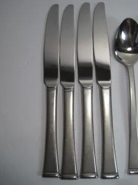 Cbs98 Cambridge 18/8 Stainless China Flatware 20 Pieces #2