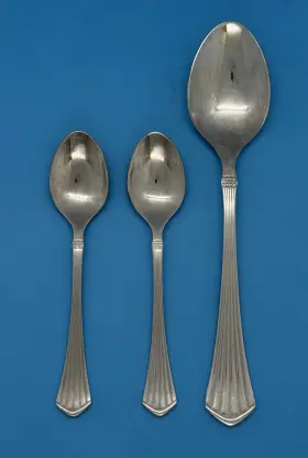 Smd11 Carl John Schmidt Lot Of 3 Glossy 18/10 Stainless Flatware Solingen Ger
