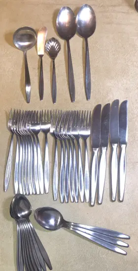 Cmr3 Carl Mertens - Cms 38 Stainless Solingen Germany Pattern