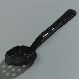441103 Carlisle Foodservice Perforated Serving Spoon Blk 11 In Pk12