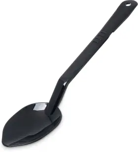 442503 Carlisle Foodservice Products 077838589465 Solid High Heat Spoon 13 Inch Black
