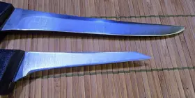 643mn Chicago Cutlery 2 Industrial Knives 6 Inch And 4 Plastic Handles - Usa #3