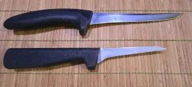 643mn Chicago Cutlery 2 Industrial Knives 6 Inch And 4 Plastic Handles - Usa