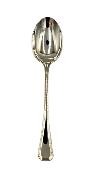 T1529 Christofle 570660000070 Silver Plated America Serving Spoon
