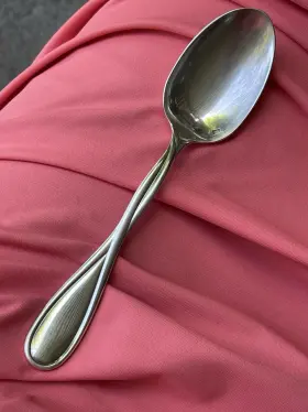 Christofle 570667051440 Galea Silverplate Tea Spoon 6 Inch Nice No Monos