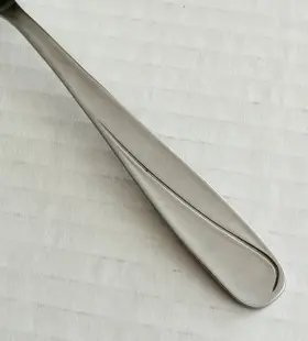 Cif9 Ci Stainless Hong Kong 5 Teaspoons 1 Dinner Fork Glossy Curved Line #2